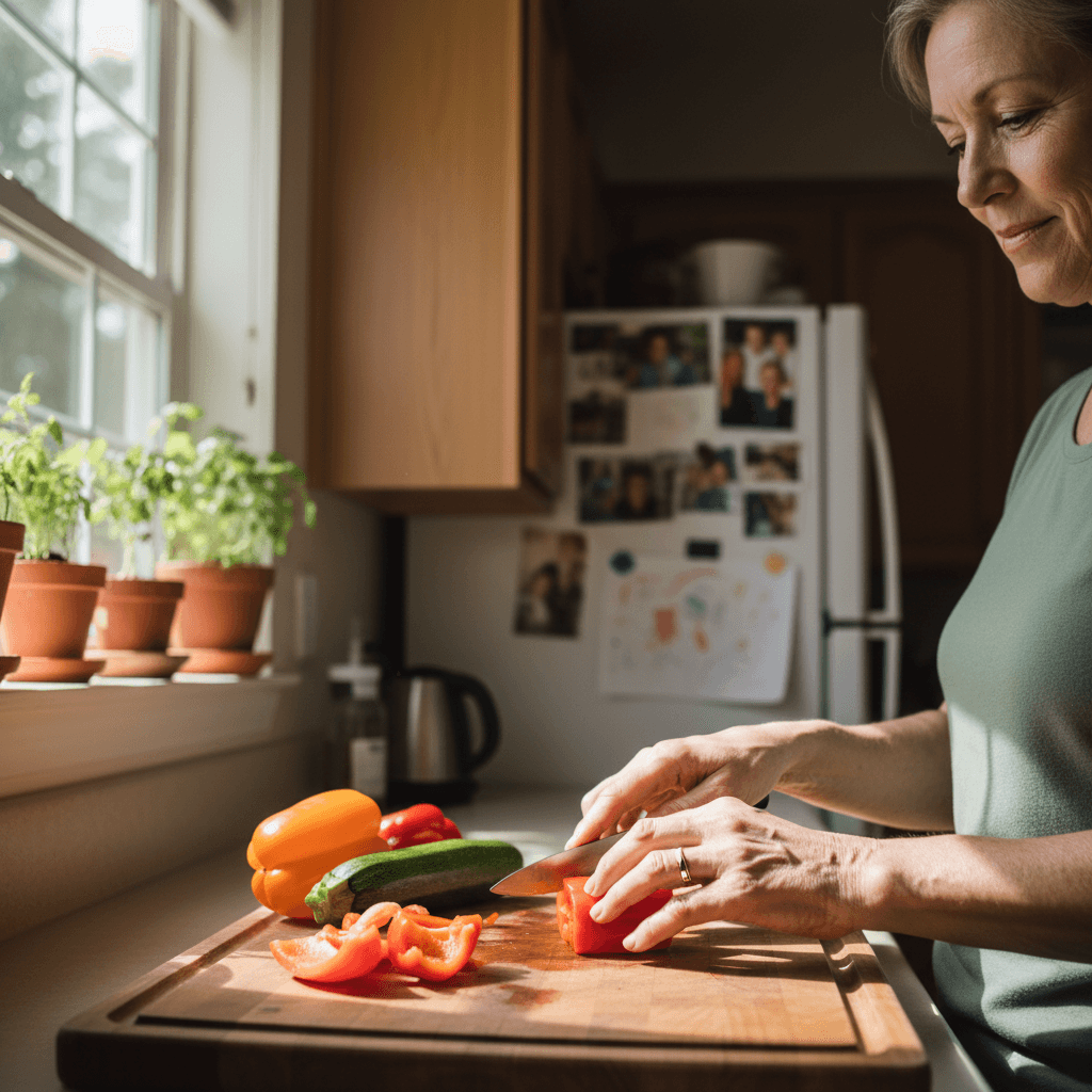 Grocery shopping and errands